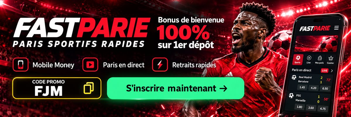 Affiche code promo Fastparie 2026 : FJM — Cousin Marc